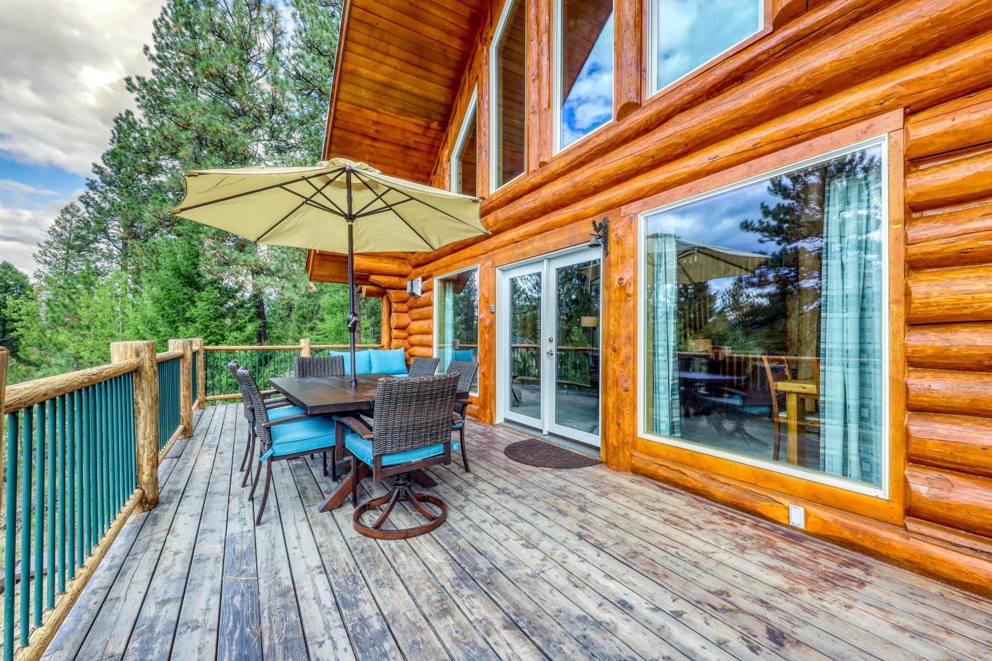 Cascade Lakeview Log Cabin Esterno foto
