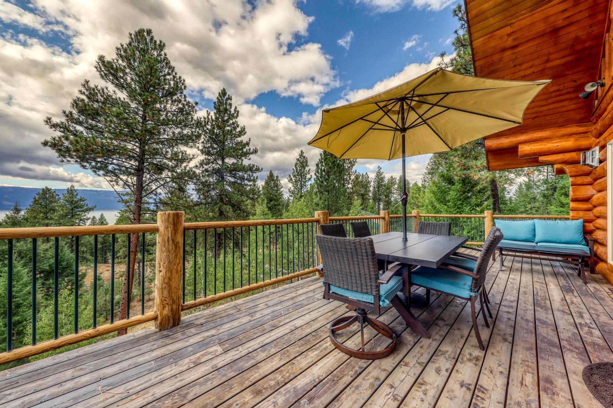 Cascade Lakeview Log Cabin Esterno foto