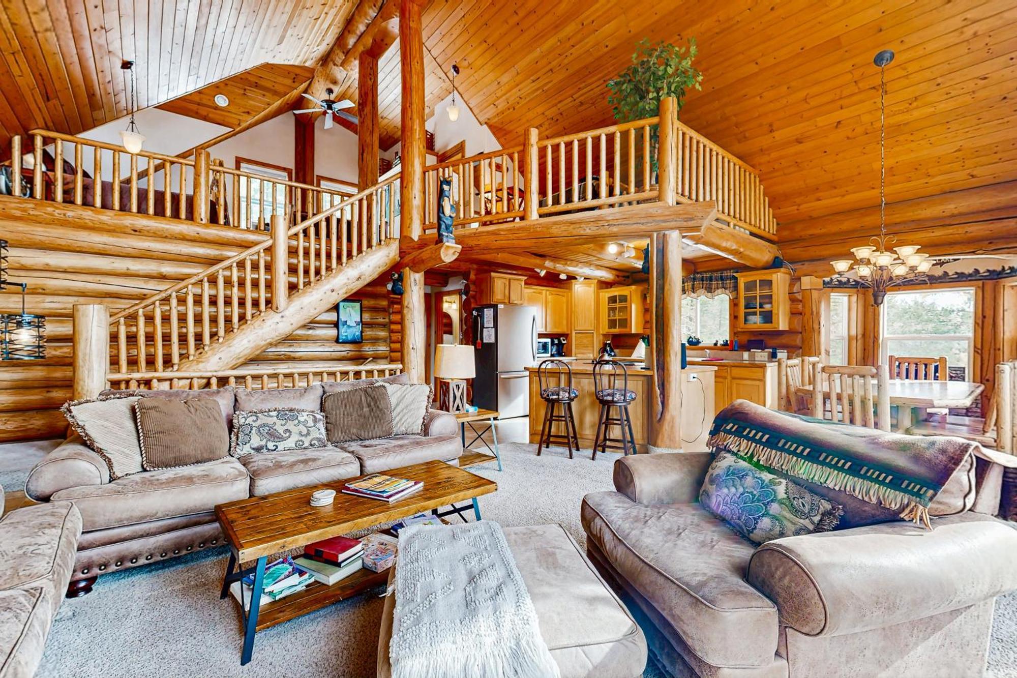 Cascade Lakeview Log Cabin Esterno foto