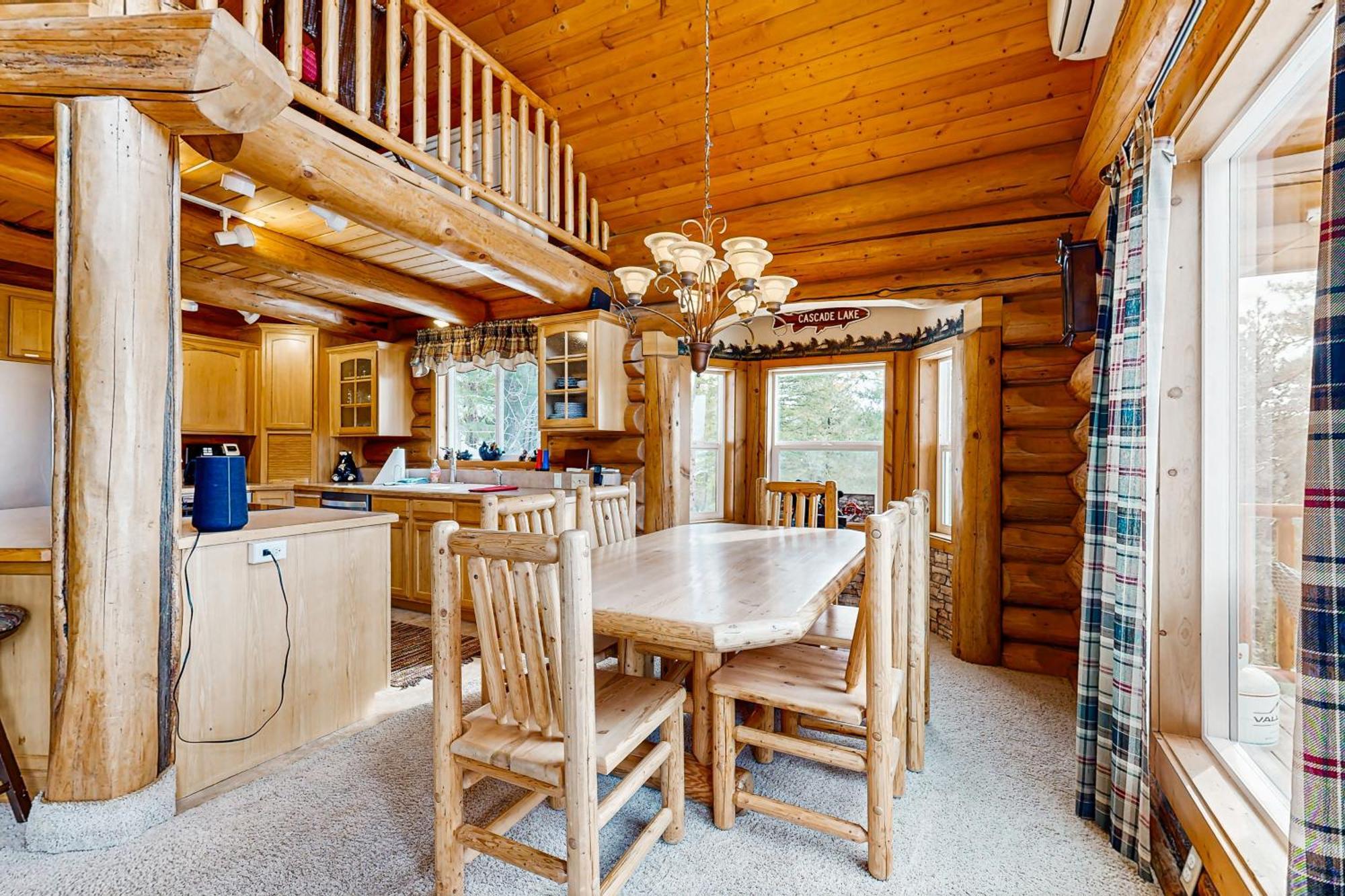 Cascade Lakeview Log Cabin Esterno foto
